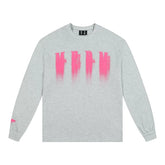 MEDM American fashion brand Phantom Logo long sleeved T-shirt for couples, autumn high street retro casual T-shirt