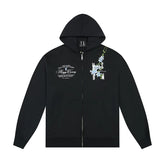 MEDM Vine Zipper Hoodie Hou Minghao Same Style Autumn Hoodie Coat Loose Casual Hoodie Coat
