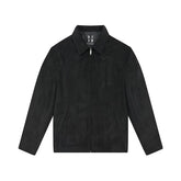 MEDM suede patch embroidered casual lapel jacket men's American retro jacket spring and autumn short clothes on top