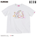 MEDM × Sanrio Family Series Graffiti Water Diamond Cool Lomi Pattern Casual Round Neck Short Sleeve Summer Couple T-shirt