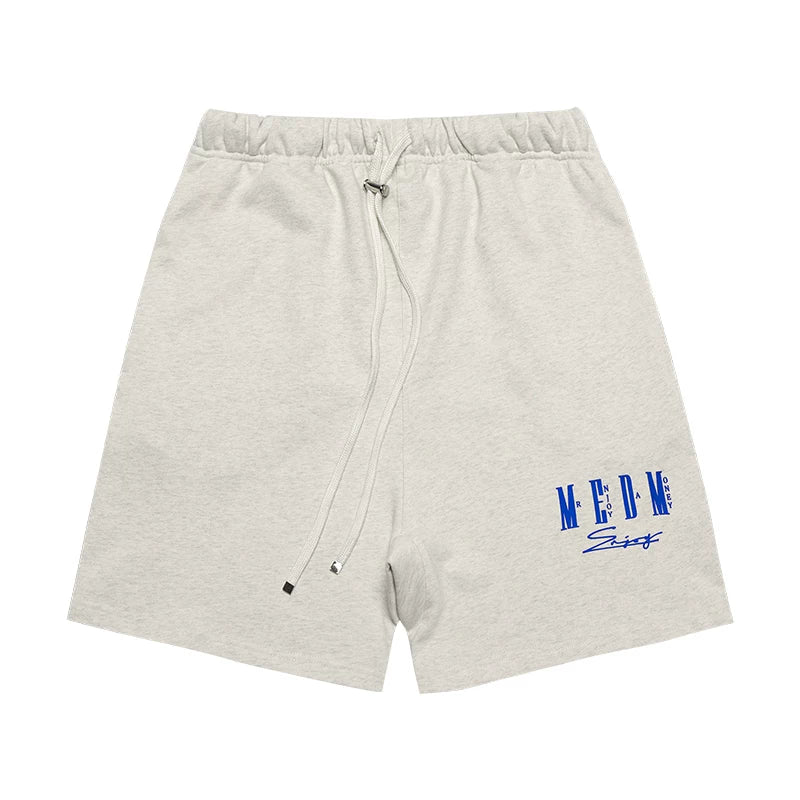 MEDM trendy American hip-hop shorts men and women same style summer thin high street casual trousers sports pants