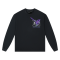 MEDMxEVA Joint Basic Logo Long Sleeve T-shirt Men's Casual Hoodie Top Women's Spring/Autumn American T-shirt