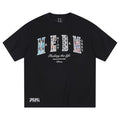 MEDM26SS pearl ethnic style design short sleeved unisex half sleeved tee round neck summer trendy T-shirt top