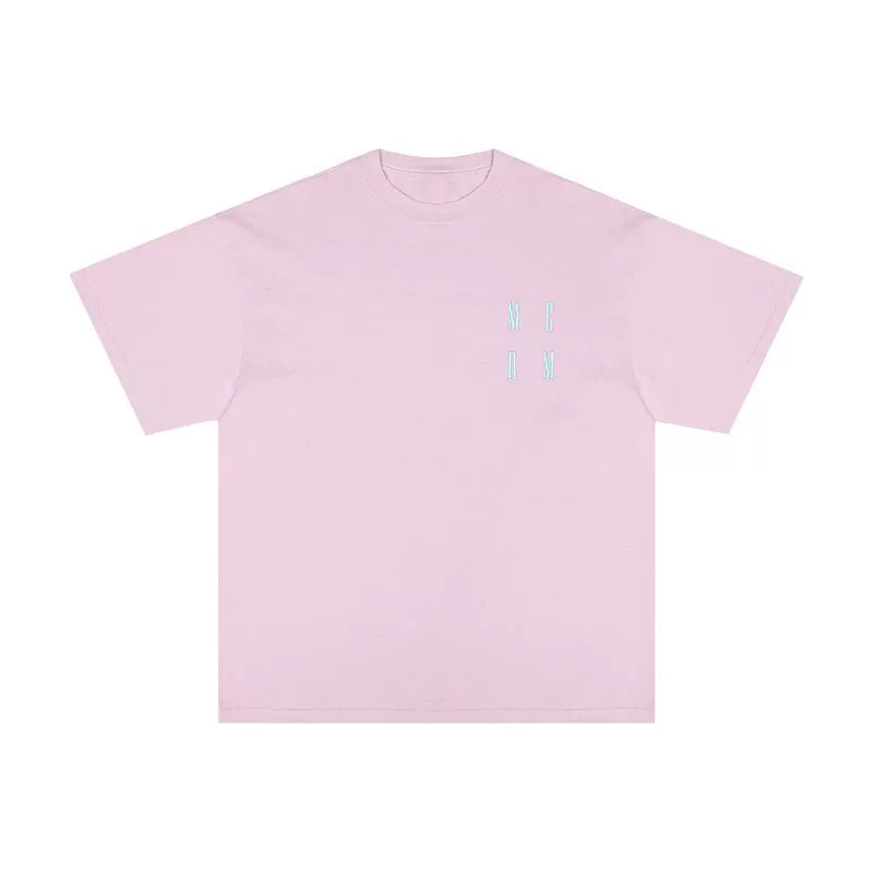 MEDM China-Chic Summer Short Sleeve T-shirt Wang Hedi Same style Men's and Women's Cotton Fashion T-shirt