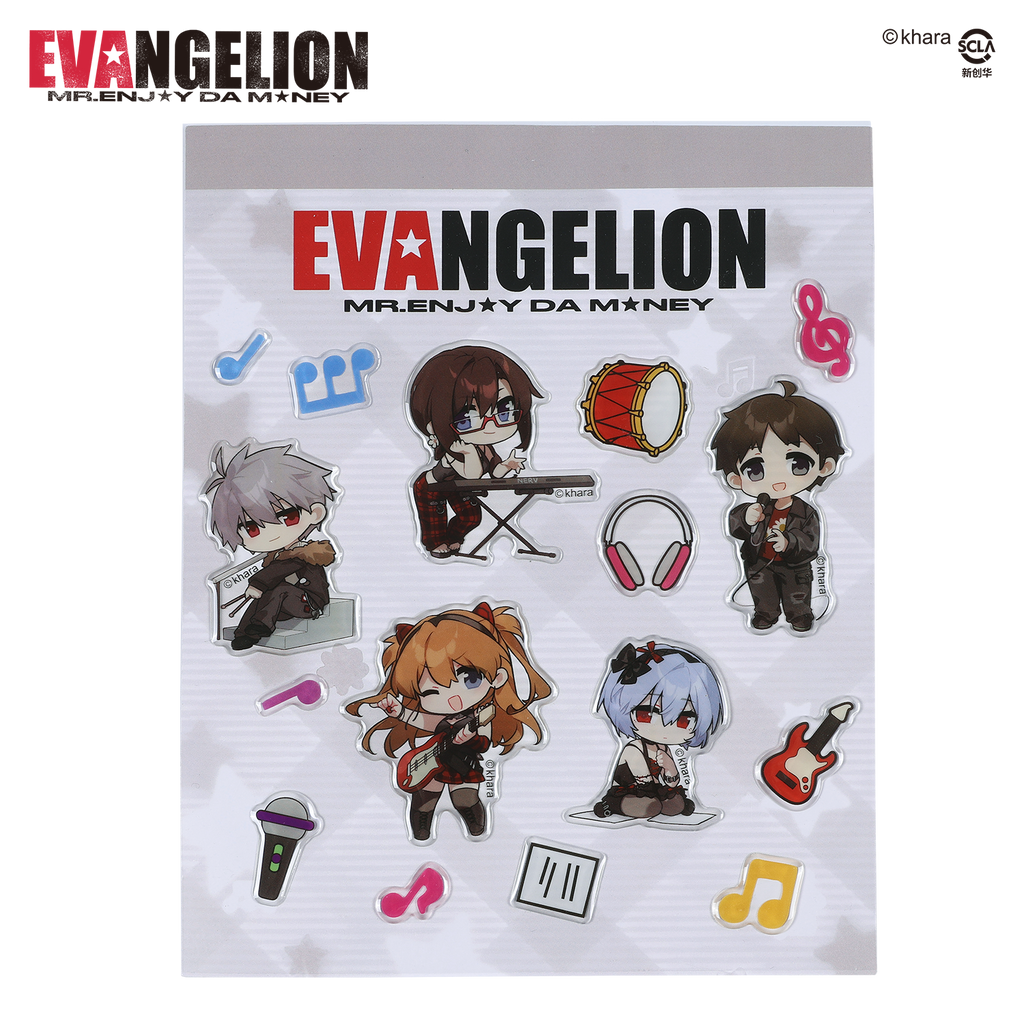 MEDMxEVA NEVER END Series Q Version Sticker New World Gospel Warrior Animation anime Sticker