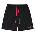 MEDM Beach Sports Speed Drying Functional Letter Embroidered Casual Pants Commuter Versatile Multi Color Drawstring Loose Shorts