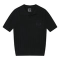 MEDM low-key old money style simple knitted casual short sleeved commuting loose collar men's and women's Polo knitted shirt summer
