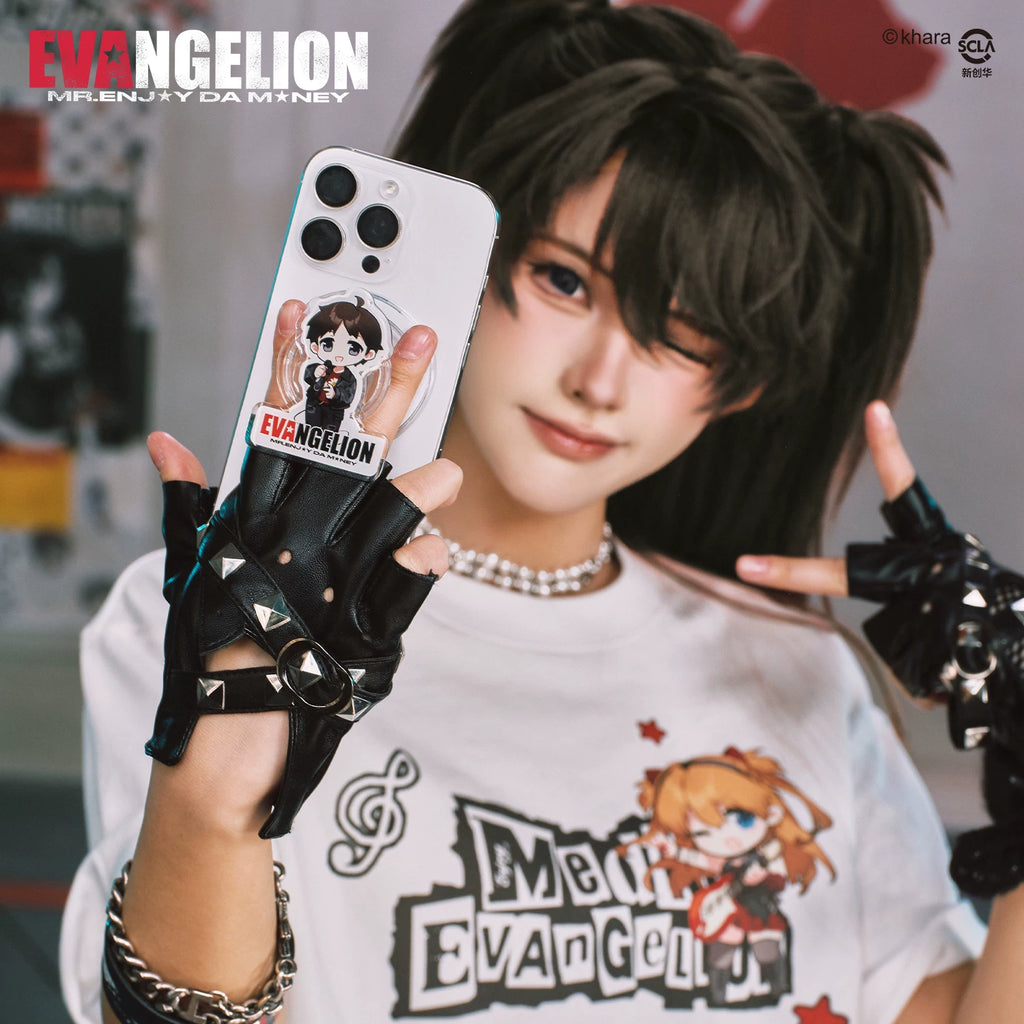 MEDMxEVA NEVER END series animation anime Q version mobile phone airbag bracket telescopic support