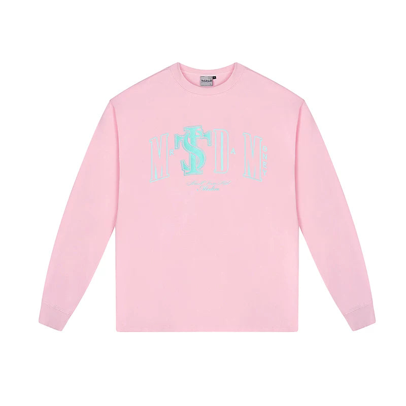 MEDM x STK collaboration ASEN long sleeved T-shirt men's spring autumn American hip-hop pullover top women's