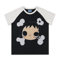 MEDM × YUY Jade Collaboration - Big Face Bone Women's Edition Slim fit Shoulder Casual Round Neck Short Sleeve Cute Style T-shirt Summer
