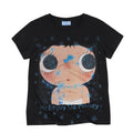 MEDM × YUY Jade Collaboration - Large Pattern Printed Women's Casual Round Neck Short Sleeve Commuter Cute Style Versatile T-shirt