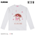 MEDM × Sanrio Family Series Cool Lomi Full Print Casual Long Sleeve Hoodie with Embroidered Alphabet Top Trendy