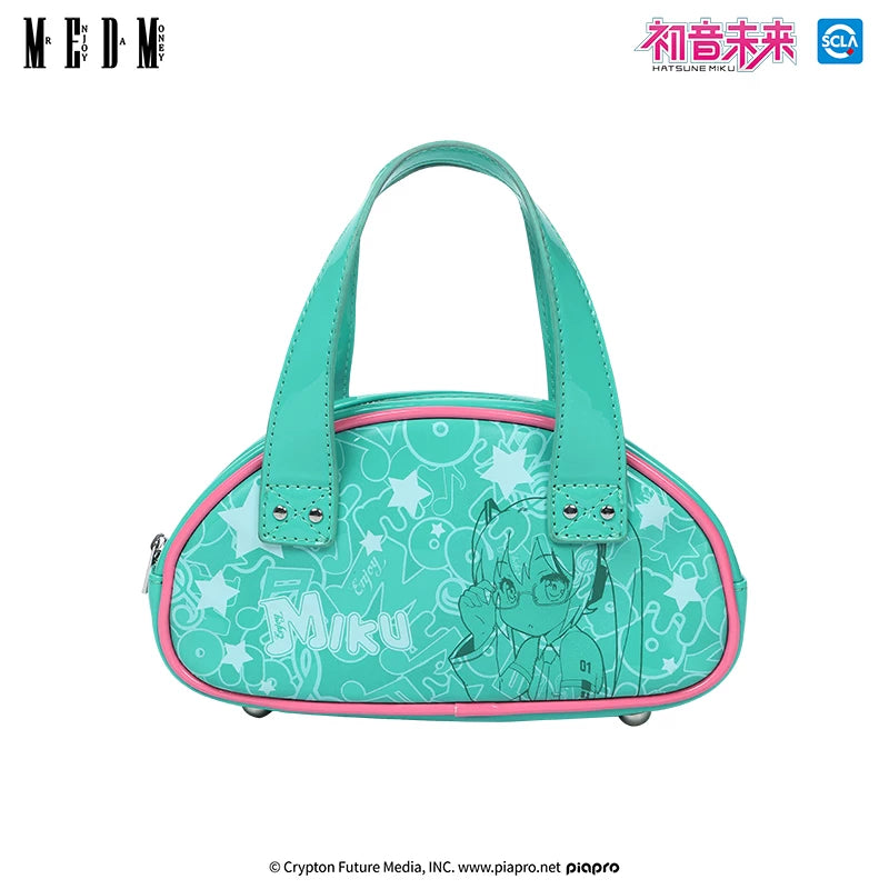 MEDMx Hatsune Miku Handbag for Women High level Luxury 2025 New Versatile Design Small Crowd Bag