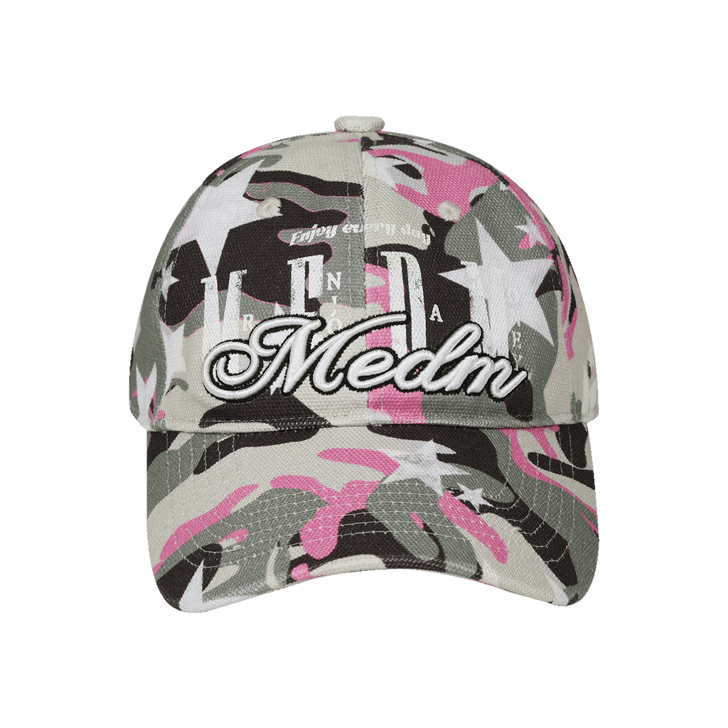 MEDM logo three-dimensional embroidery casual soft top baseball cap summer new style American retro made duck tongue cap for men and women