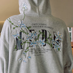 MEDM Vine Zipper Hoodie Hou Minghao Same Style Autumn Hoodie Coat Loose Casual Hoodie Coat
