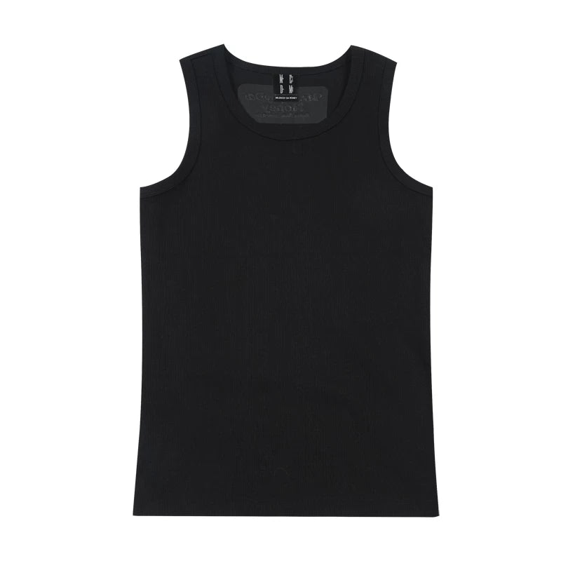 MEDM26SS tank top men's edition 2026 summer American fitness sports casual top with sleeveless sweatshirt underneath