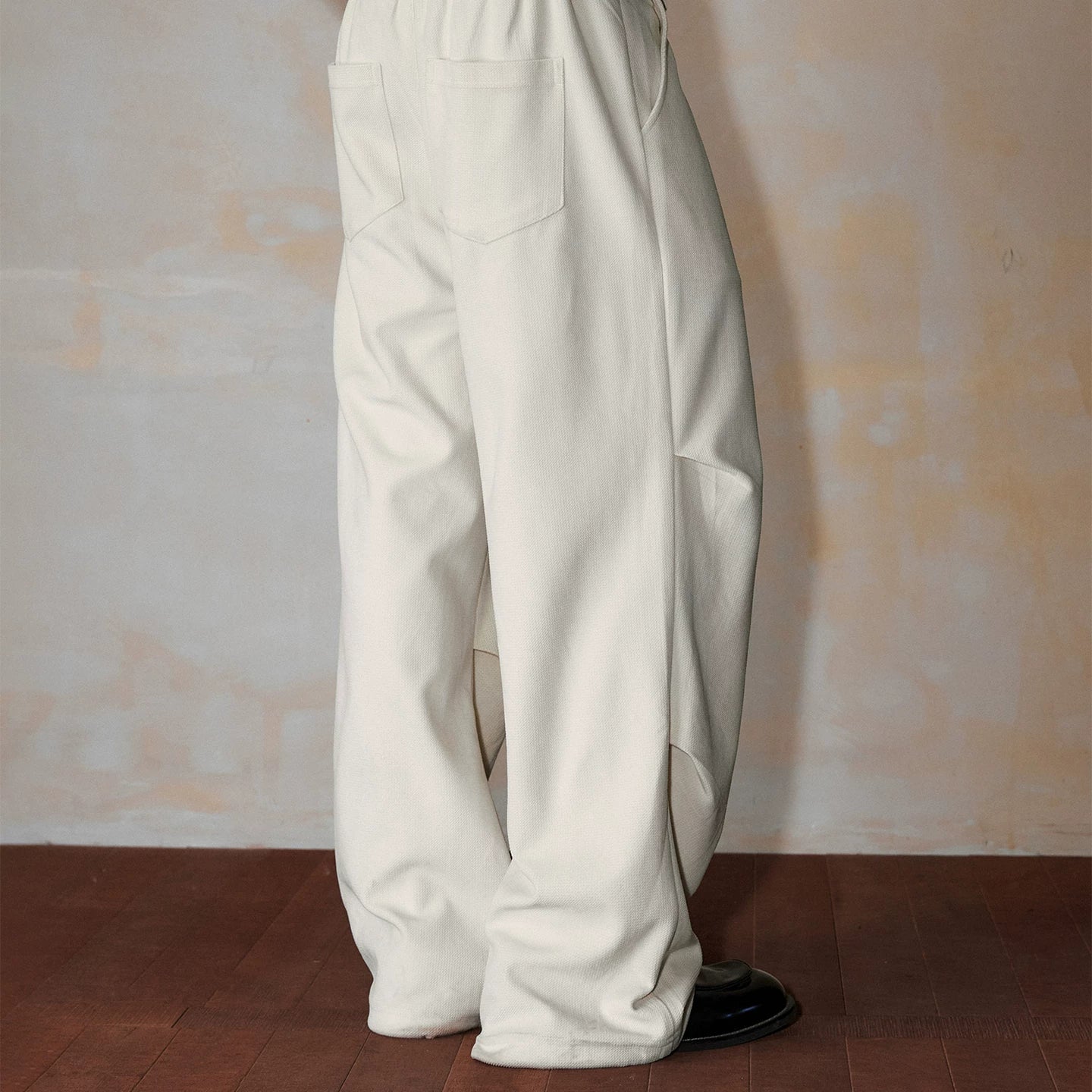 MEDM Maillard Wide Leg Loose Work Uniform Paratrooper Pants American Commuter Solid Color Versatile Floor Dragging Casual Pants Autumn