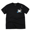 MEDMxNEWMASUS collaboration back-to-back letter print casual versatile round neck couple short sleeved T-shirt for summer