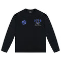 MEDM25SS Tennis Series Bamboo Cotton Long Sleeve T-shirt for Men and Women, American Hip Hop Casual T-shirt for Spring and Autumn