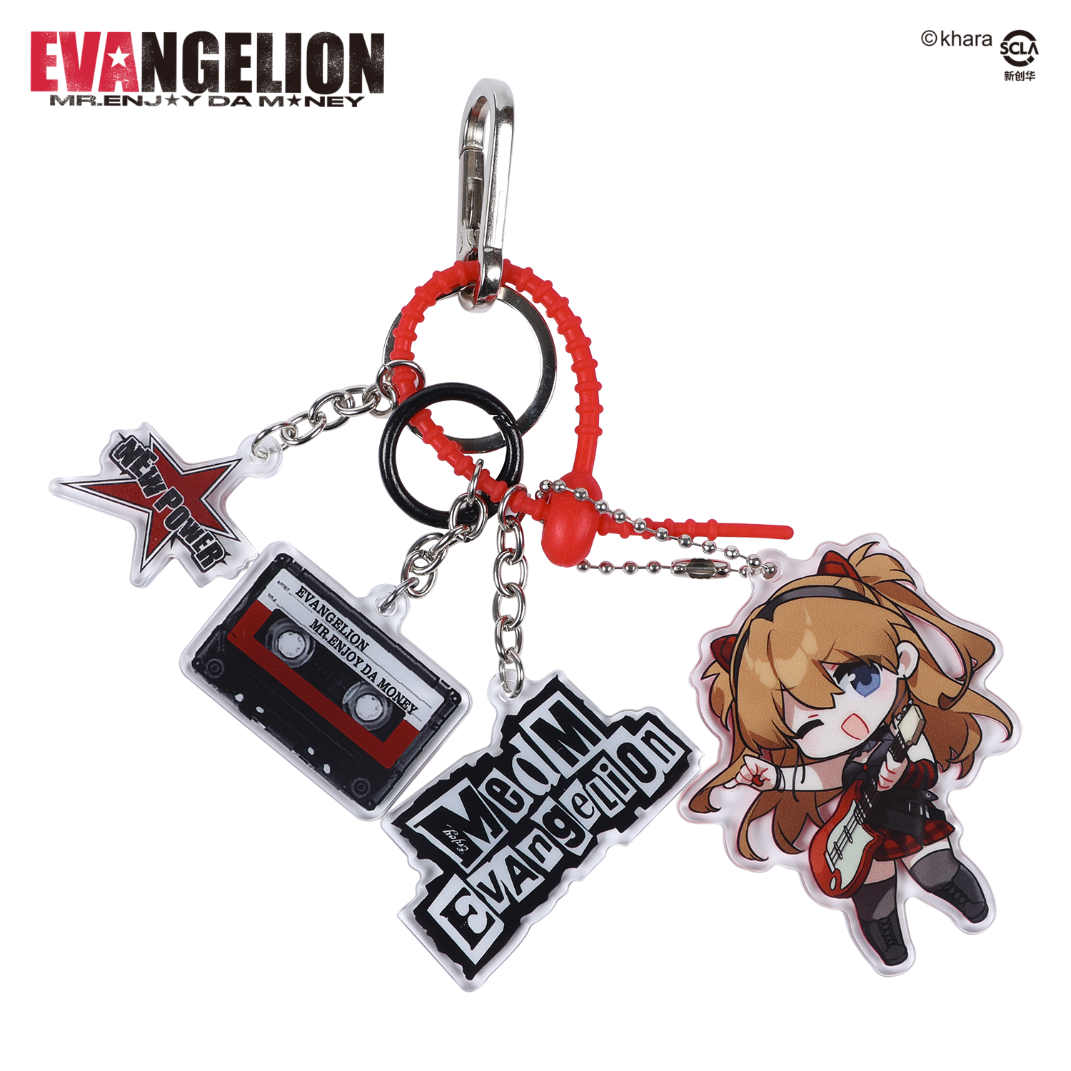 MEDMxEVA NEVER END series animation anime acrylic keychain high appearance ins style pendant