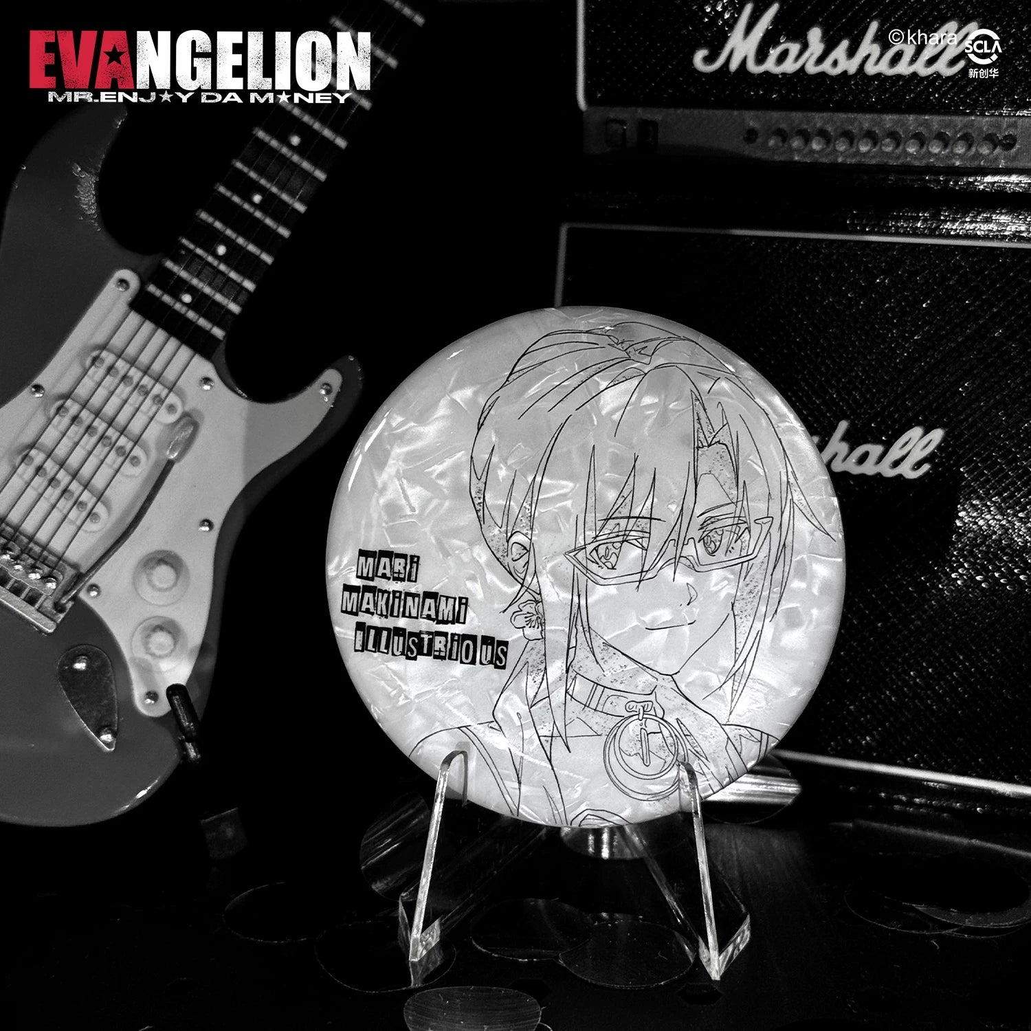 MEDMxEVA NEVER END series sketch blind box bar animation anime badge