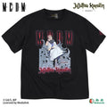 MEDM x Jujutsu Battle Collaboration - Two sided Stay Nuo Printed Casual Round Neck Short Sleeve Men's and Women's Loose Black T-shirt Summer