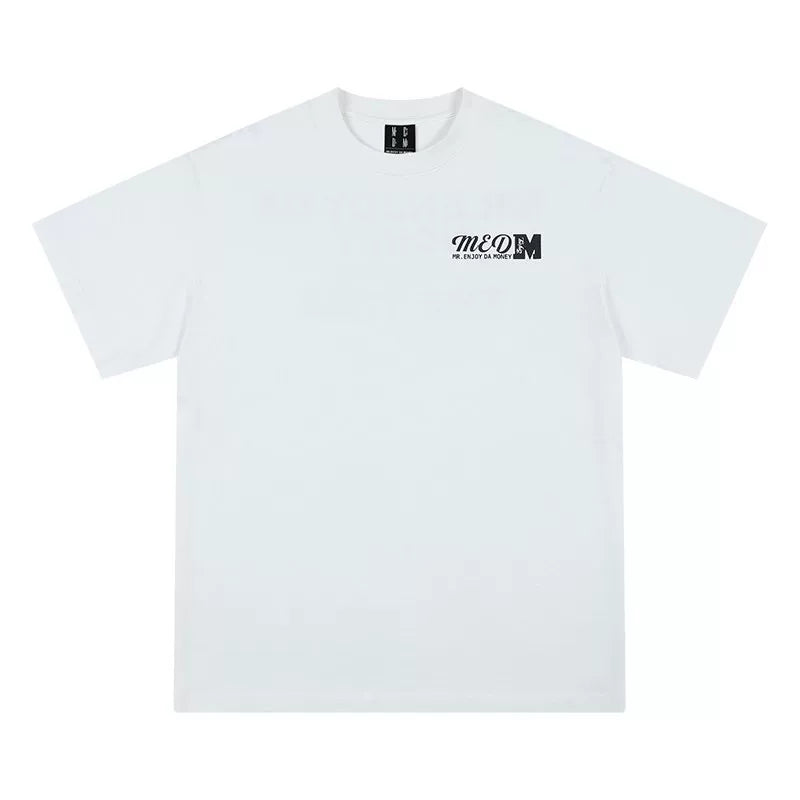 MEDM26SS THE TIME basic logo short sleeved T-shirt men's American casual round neck top summer T-shirt