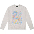 MEDM Dreaming Bubble DayDREAMING Graffiti Series Multi color Casual Long sleeved Hoodie Loose Round Neck Top