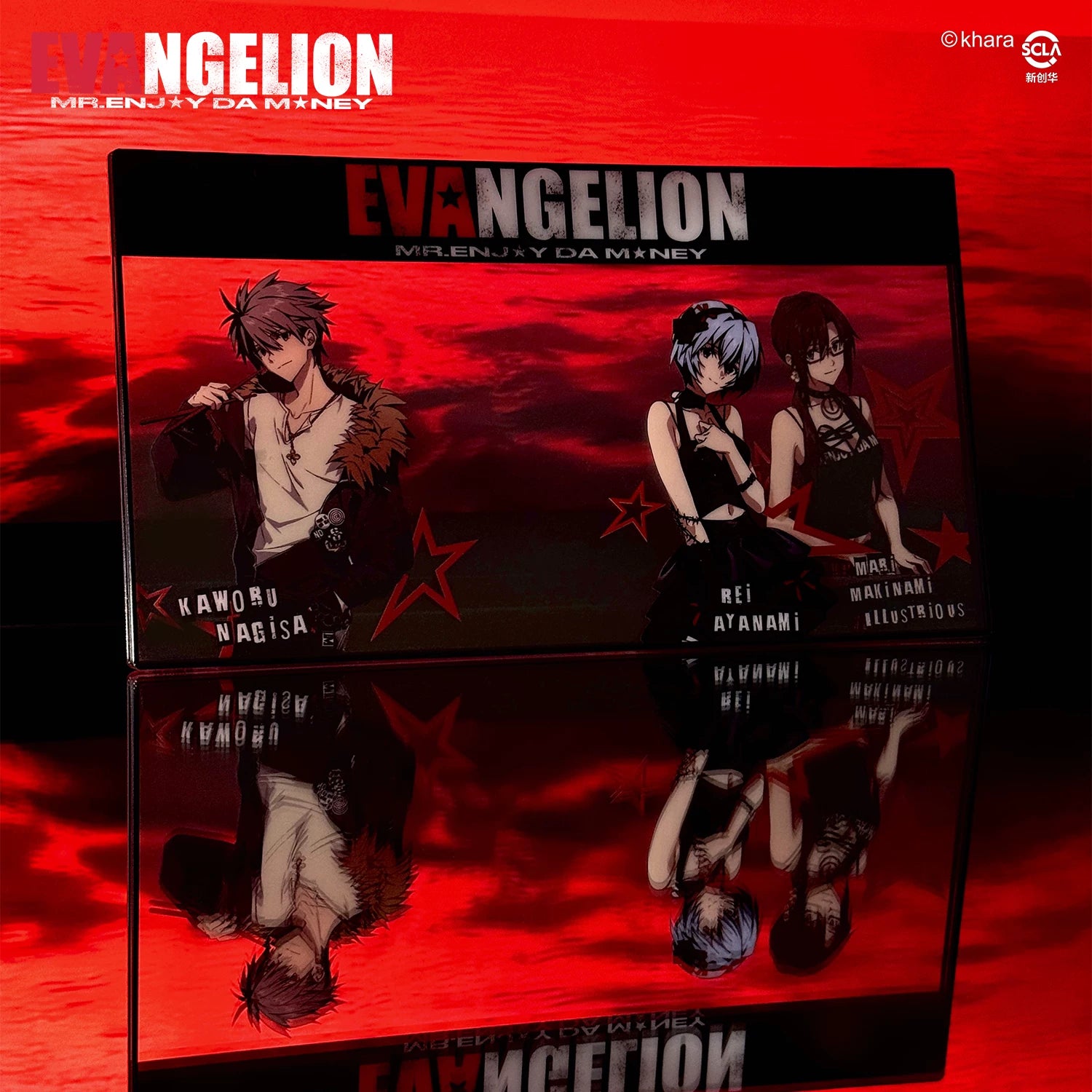 MEDMxEVA NEVER END series animation anime card penetration peripheral decorations