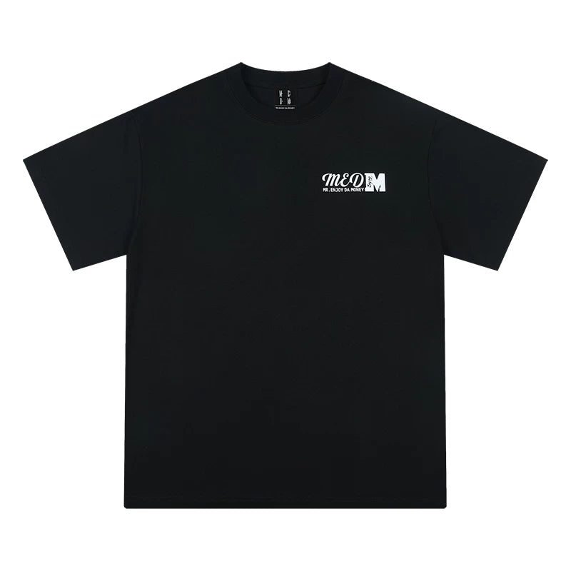 MEDM26SS THE TIME basic logo short sleeved T-shirt men's American casual round neck top summer T-shirt