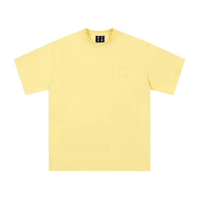 MEDM Technology Sorona Fabric Cool White Open T-shirt for Men, Breathable, Quick Drying, Casual, Cool, Couple, Loose Short Sleeve, Summer