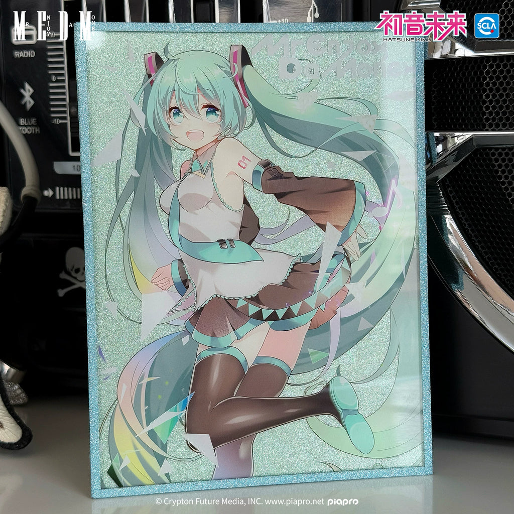 MEDMx初音未来色纸2025上新联名款卡通小众高级收藏周边镭射卡