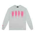 MEDM American fashion brand Phantom Logo long sleeved T-shirt for couples, autumn high street retro casual T-shirt