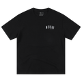 MEDM looped double-sided basic logo embroidery casual round neck T-shirt American heavyweight skin friendly versatile couple short sleeved shirt