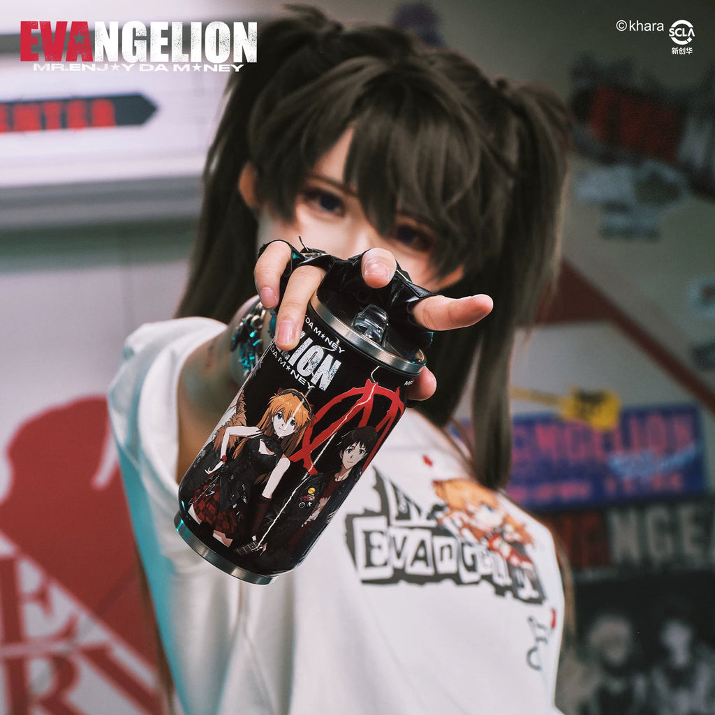 MEDMxEVA NEVER END series animation anime metal water cup with high face value and external car cup
