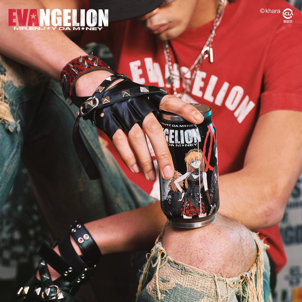 MEDMxEVA NEVER END series animation anime metal water cup with high face value and external car cup