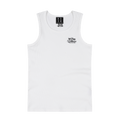 MEDM Classic Floral Letter Embroidery Basic Tank Top Men's Heavy Weight Fitness Breathable Sports Sleeveless Top