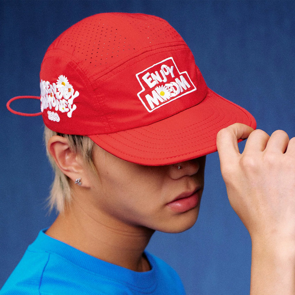 MEDM Outdoor Functional Wind woven Splicing Mesh Multi color Sports Hat Embroidered Logo Show Face Small Duck Tongue Hat Summer