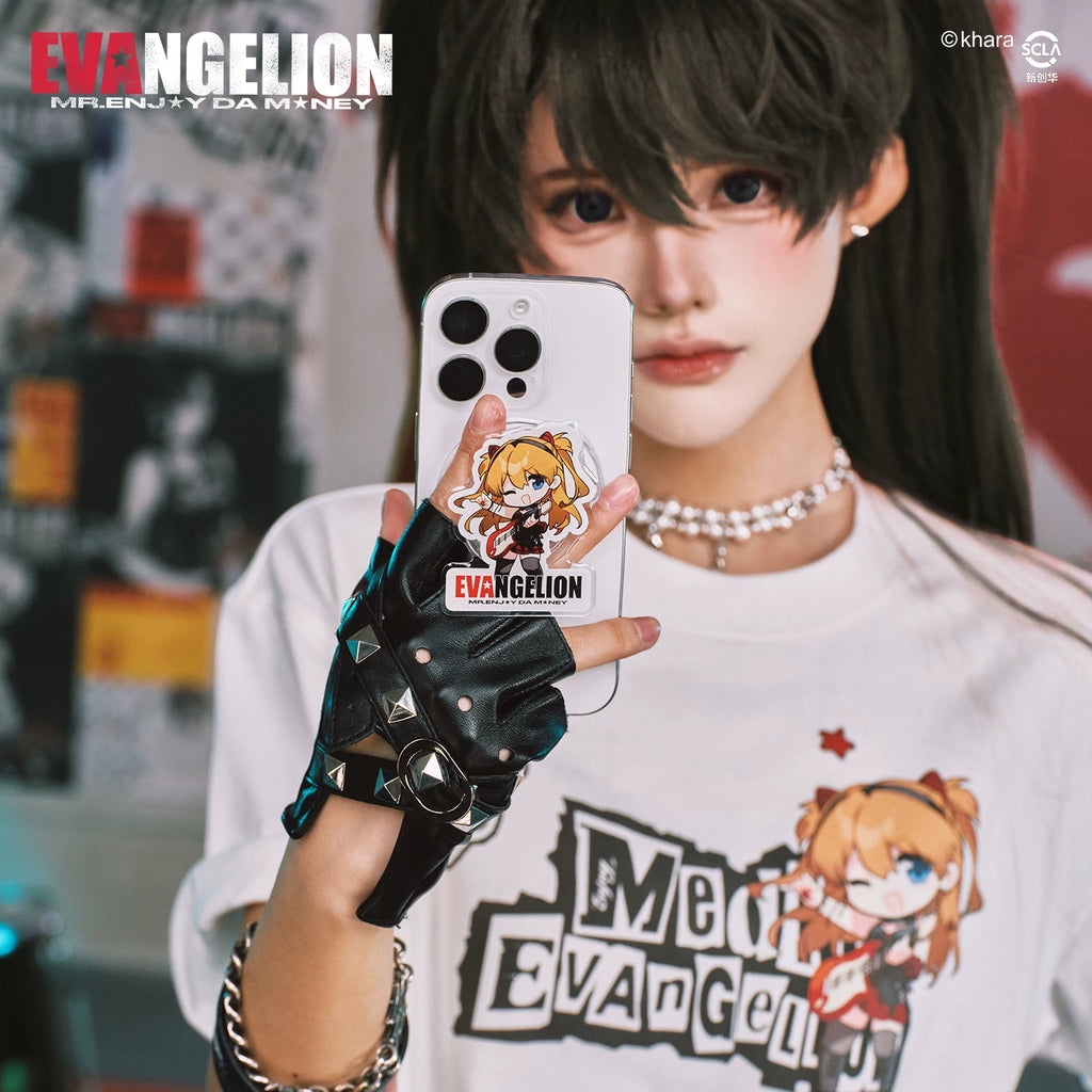 MEDMxEVA NEVER END series animation anime Q version mobile phone airbag bracket telescopic support
