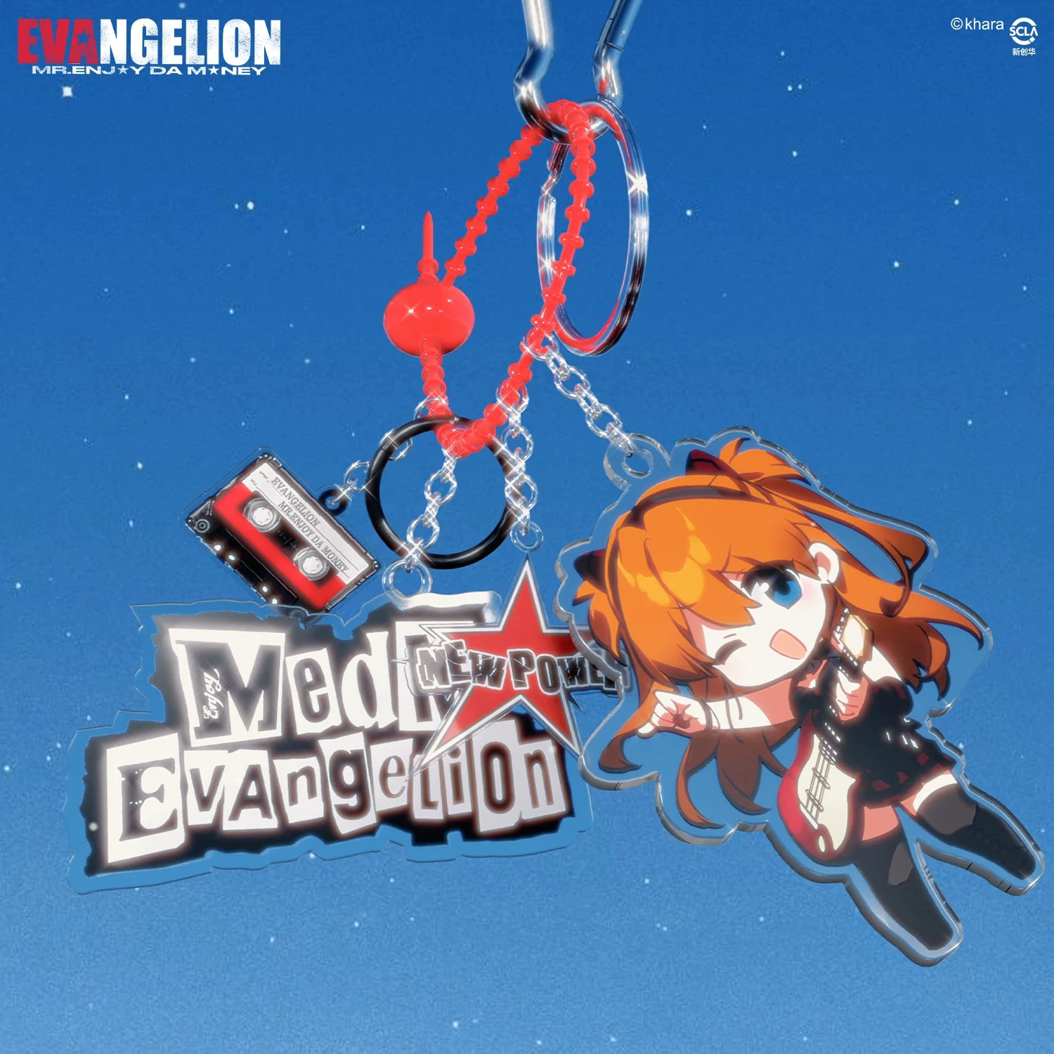 MEDMxEVA NEVER END series animation anime acrylic keychain high appearance ins style pendant