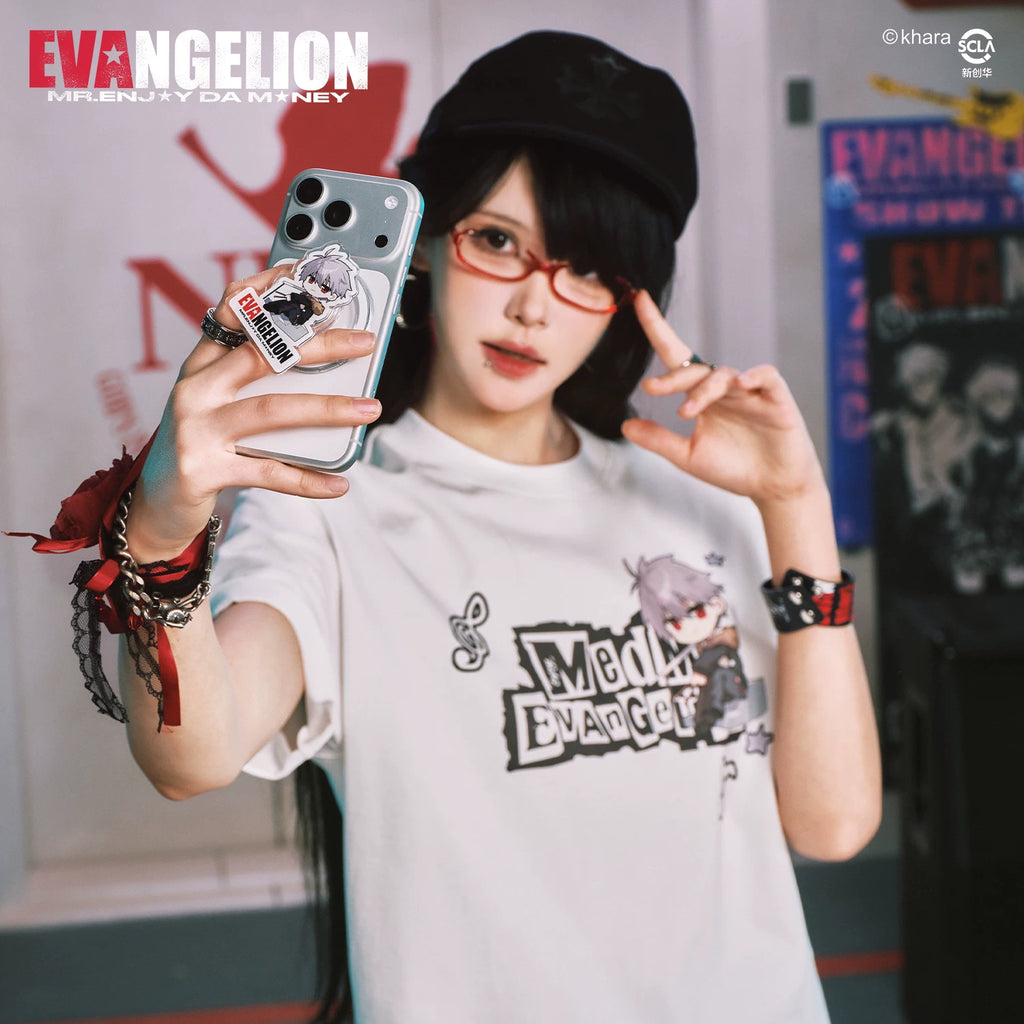 MEDMxEVA NEVER END series animation anime Q version mobile phone airbag bracket telescopic support
