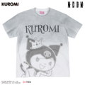 MEDM × Sanrio Family Series Sparkling Pink Gradient Cool Lomi Pattern Casual Round Neck Short Sleeve Couple T-shirt Summer