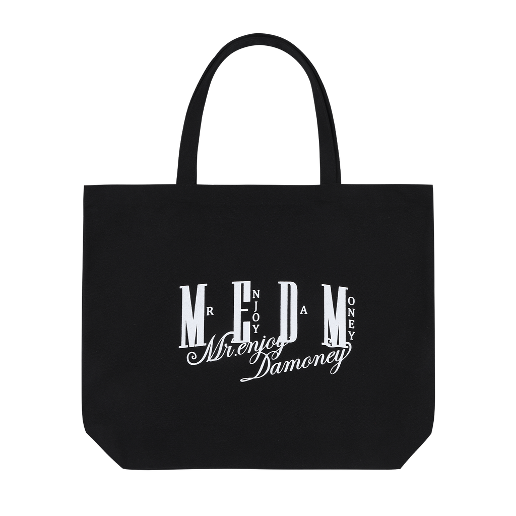 MEDM Basic Simple Design High Density Wear resistant Leisure Canvas Bag Personalized Large Logo Printing Versatile Handbag
