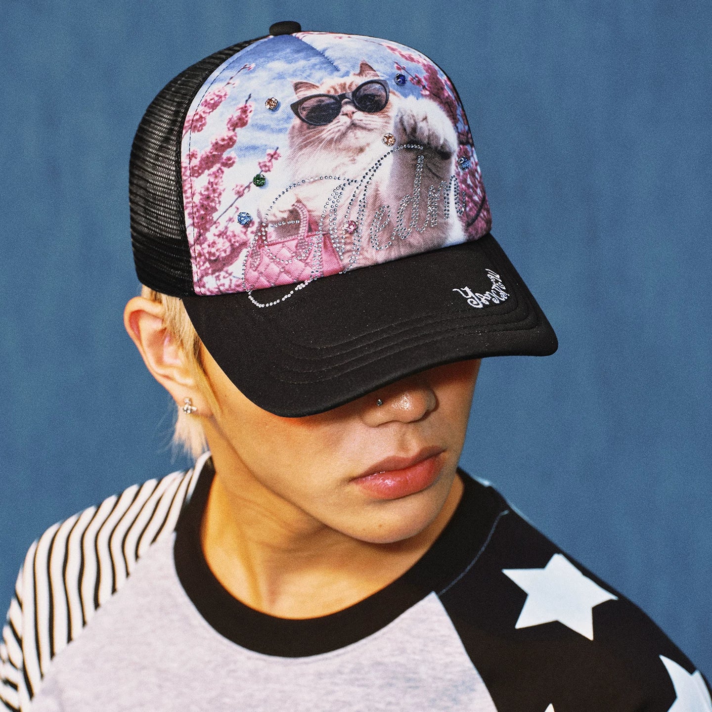MEDMxYAD Joint Healing Cute Pet Breathable Truck Hat Street Versatile 3D Baseball Hat Duck Tongue Hat Summer
