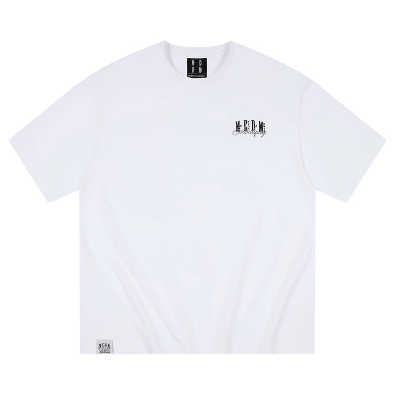 MEDM26SS Cool Short Sleeve T-shirt 2026 New Summer American Trendy Brand Loose Casual Versatile Men's and Women's Half Sleeve