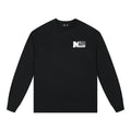 MEDM small label armband long sleeved T-shirt men's autumn top women's American T-shirt couple casual versatile top trend