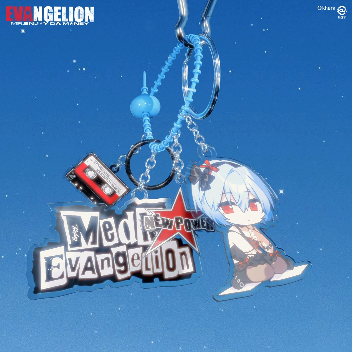 MEDMxEVA NEVER END series animation anime acrylic keychain high appearance ins style pendant