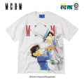 MEDMx Detective Conan co branded anime character print basic casual short sleeved trendy versatile couple T-shirt