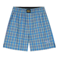 MEDM plaid beach wide leg logo labeled casual pants 26 new loose fitting unisex plaid shorts for summer
