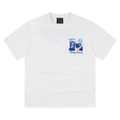 MEDM Sunshine Beach Surfing Short Sleeve Heavy duty Towel Embroidered Trendy Brand Loose Cotton Unisex T-shirt Summer